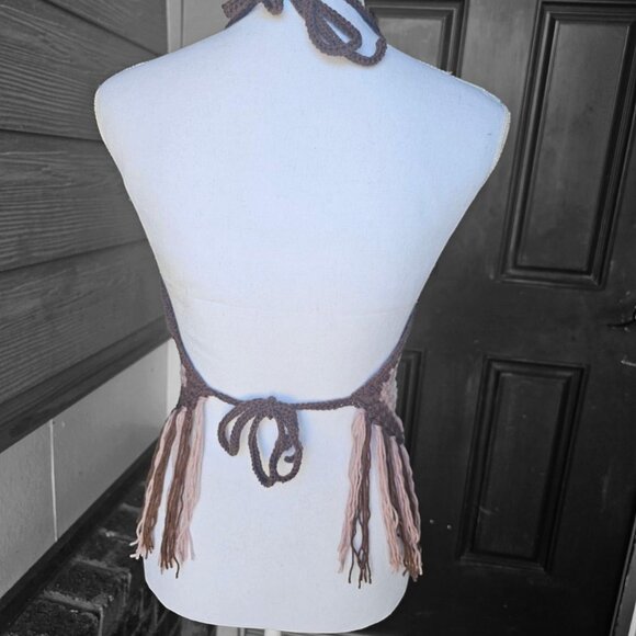 Handmade Crochet Granny Square Topβ - Picture 4 of 4